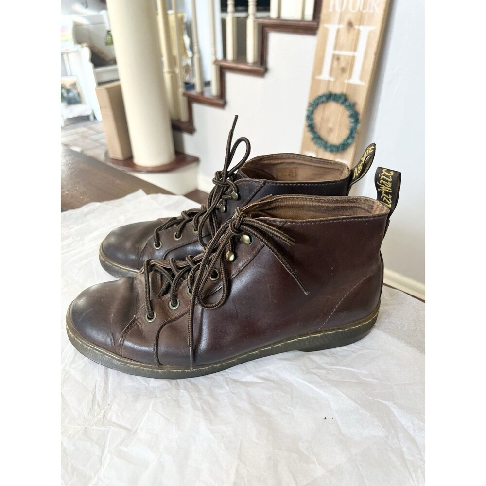 Dr. Martens Shoes Mens Size 9 Brown COBURG Leather Chukka Boots Lace Up